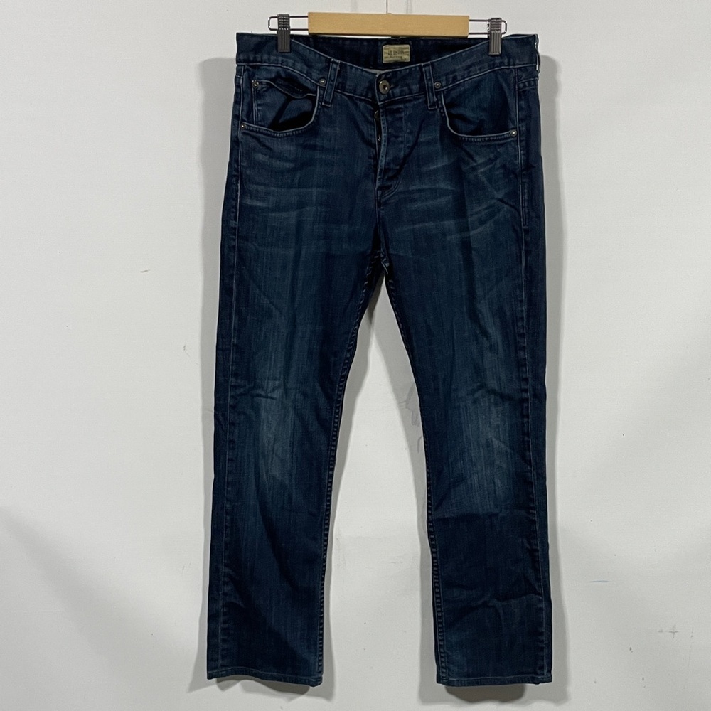 Hudson jeans Men's Dark Blue Straight-Leg Jeans